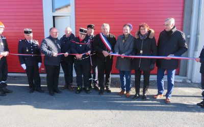Inauguration des travaux de réhabilitation de la caserne des pompiers